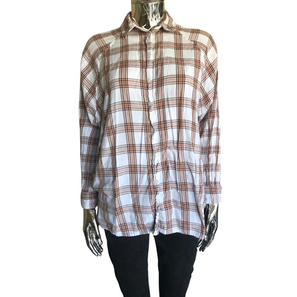 ASOS Button Down Soft Flannel Shirt - Picture 1 of 6